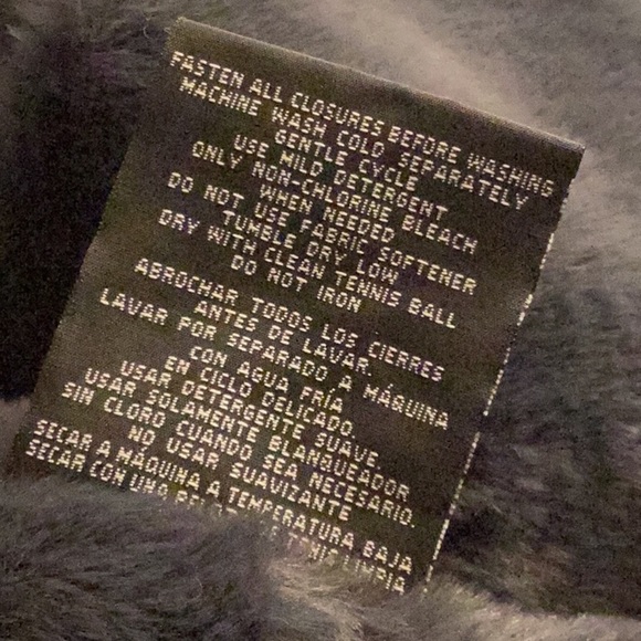 32 Heat NWT Ultra Light Down Women's Blue Jacket Coat Faux Fur Lining Puffer XS - Picture 6 of 7